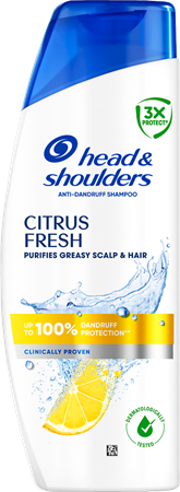Head&Sh Schampo Citrus 6x250ml